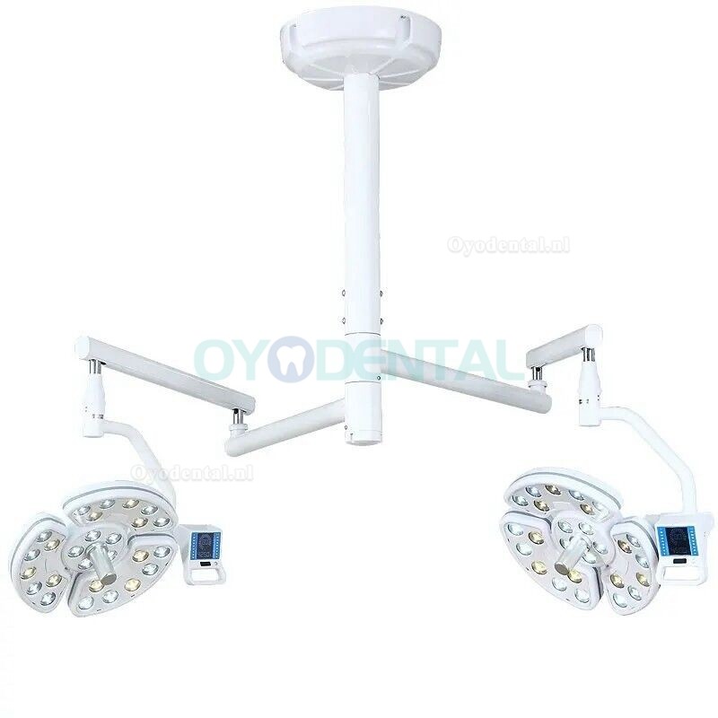 Tandheelkundige plafondgemonteerde chirurgische schaduwloze lamp LED-bediening Examenlicht 52 LED's KY-P138-2